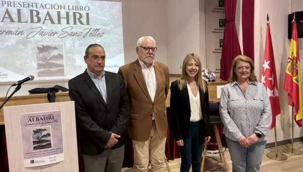Acto de presentación del libro “Albahri” del artista local Germán Javier Sanz Téllez